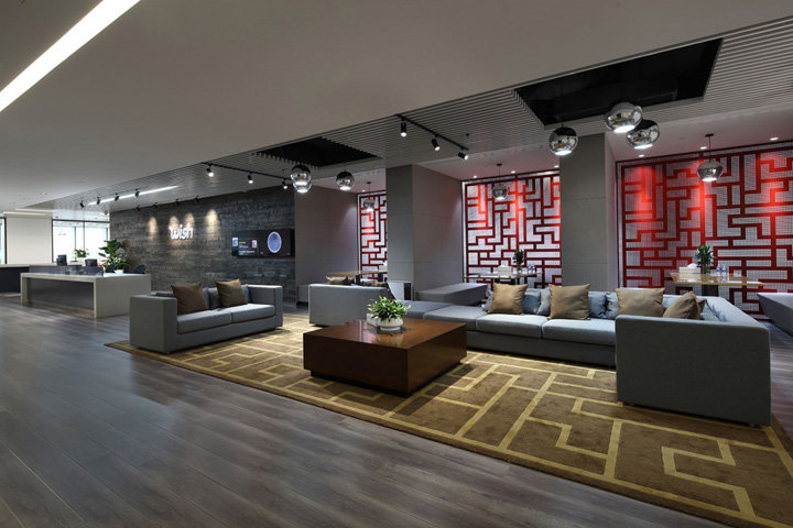 中西合璧 跨境电商平台Wish上海办公设计欣赏