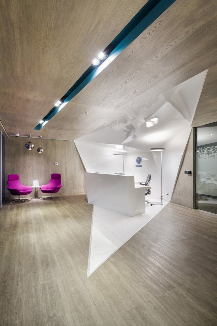 异形元素 法国Geodis国际物流集团墨西哥办公设计欣赏