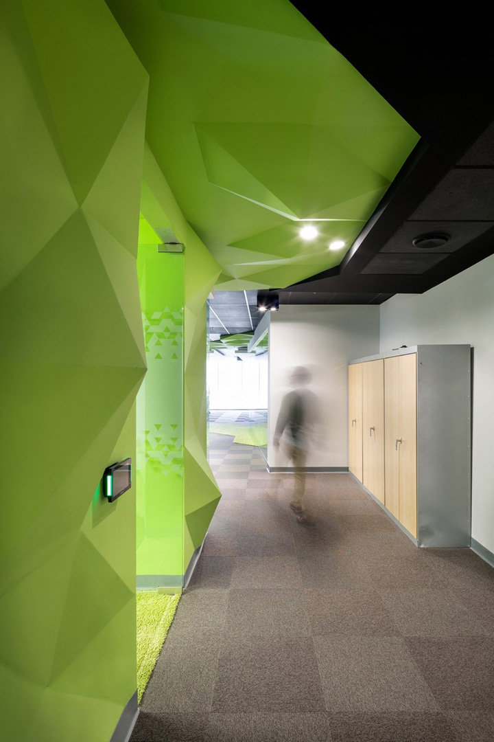 异形元素 法国Geodis国际物流集团墨西哥办公设计欣赏