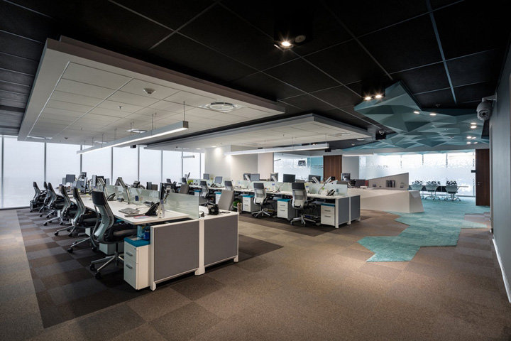 异形元素 法国Geodis国际物流集团墨西哥办公设计欣赏