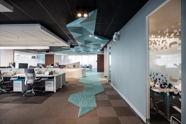 异形元素 法国Geodis国际物流集团墨西哥办公设计欣赏